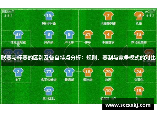 联赛与杯赛的区别及各自特点分析：规则、赛制与竞争模式的对比